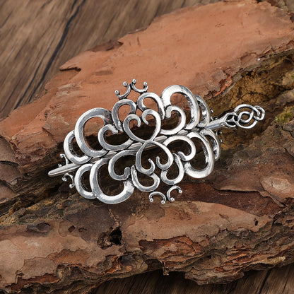 Scandinavian Viking Celtic Knot Love Hairpin Retro Irish Hair Stick Hairpin Women's Hair Accessories Party Accessories Valentine's Day Mother's Day Birthday Gift