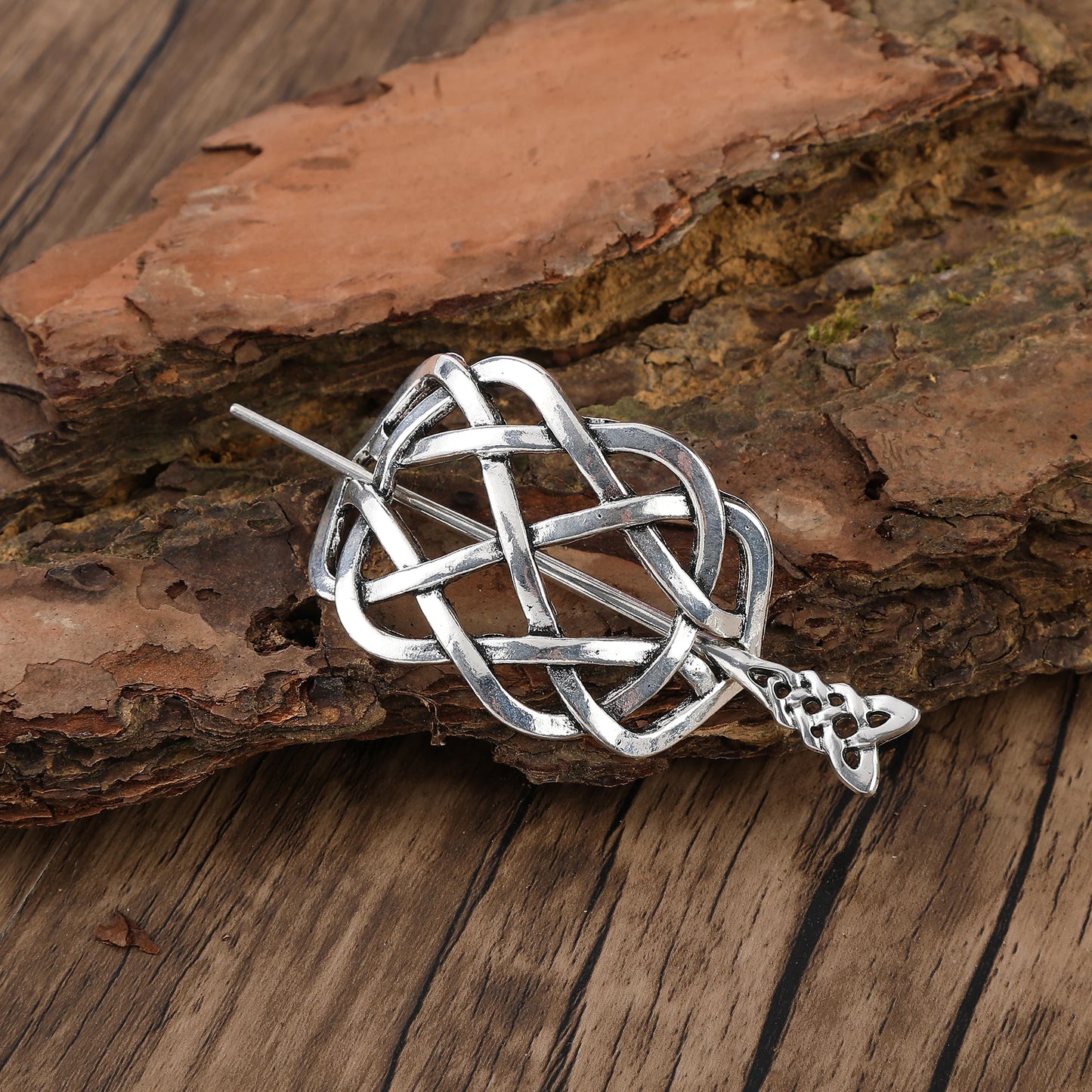 Viking Retro Gothic Hair Accessories Bat Hairpin Celtic Knot Hair Stick Hairpin Hair Accessories Scandinavian Norwegian Style Hair Accessories Party Accessories Valentine's Day Mother's Day Birthday Gift