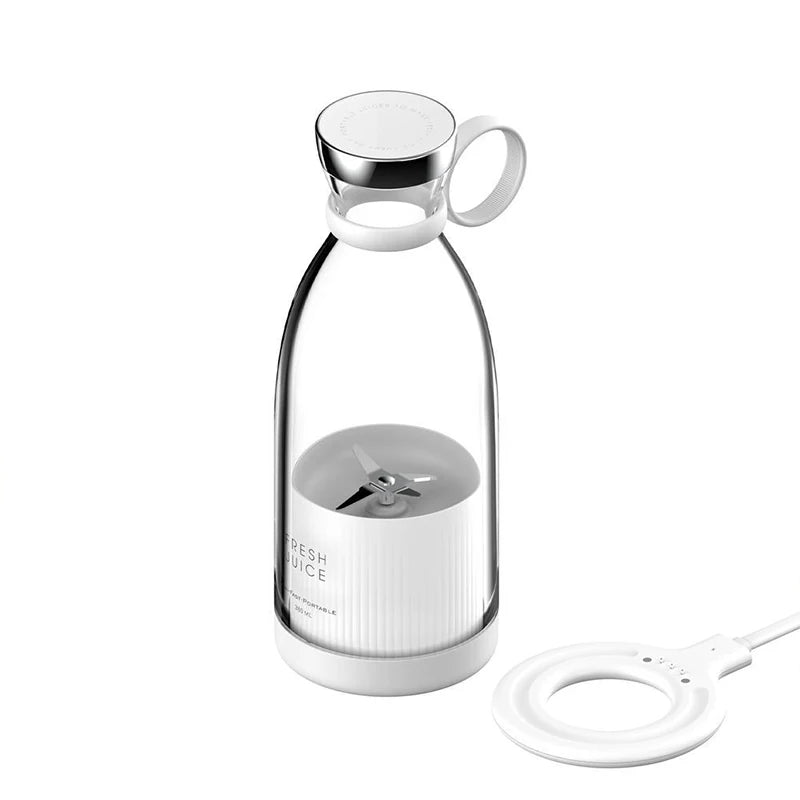 MIKO NICE Portable Mini Personal Blender – Wireless Electric Smoothie & Juice Maker, 350ml, USB Rechargeable