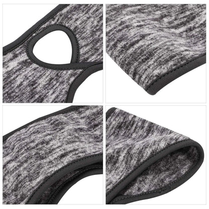 Women's Winter Ponytail Headband & Ear Warmer – Running, Ski, Yoga & Gym Sports Headwear