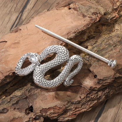 Viking Retro Python Hairpin Hair Accessories Celtic Knot Hair Stick Fashion Trendy Versatile Headwear Scandinavian Norwegian Style Accessories Party Accessories Valentine's Day Mother's Day Birthday Gift