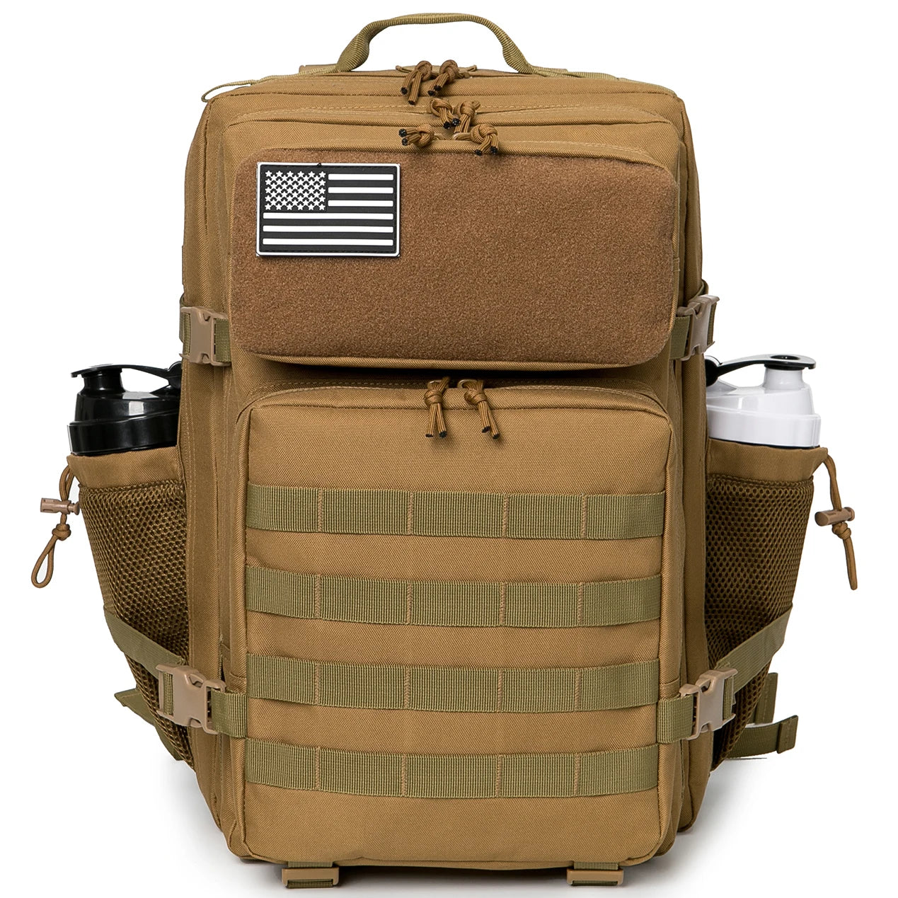 45L Tactical Backpack for Hiking, Camping & Travel | Men & Women | Bottle Holder | Origin Zero