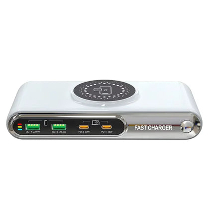 72W 4-Port Wireless Charger | PD+QC Fast Charge for iPhone, MacBook & More | Origin Zero