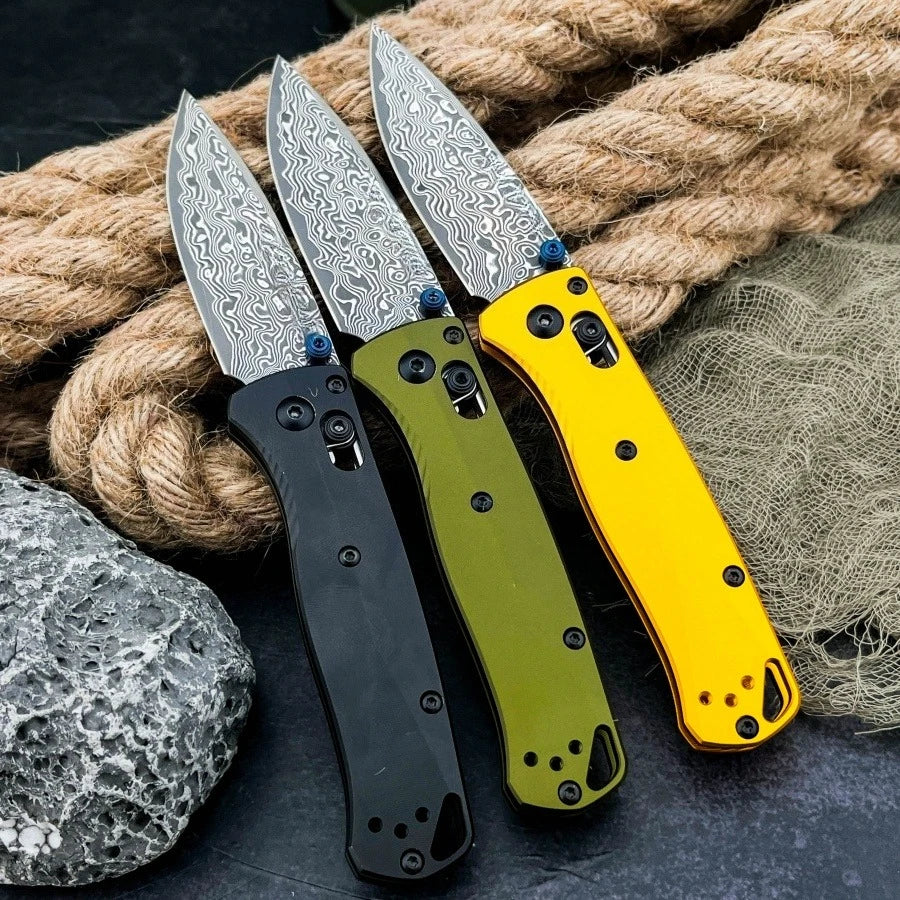BM Bugout 533 Folding Knife | D2 Blade & Aluminum Handle | Origin Zero