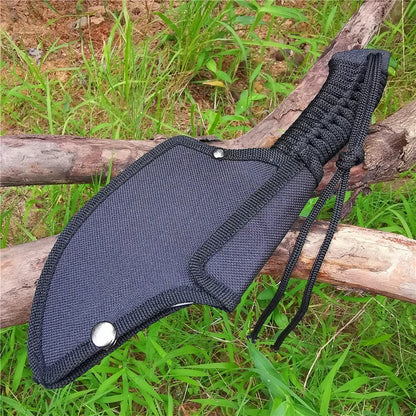 Compact Outdoor Tomahawk Axe | Stainless Steel Survival Machete | Origin Zero