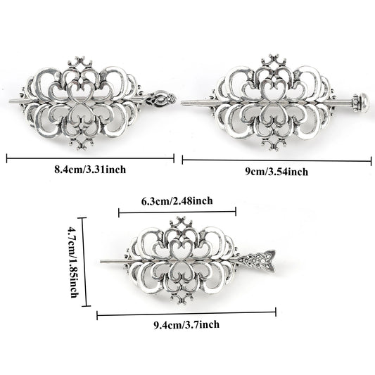 Scandinavian Viking Celtic Knot Love Hairpin Retro Irish Hair Stick Hairpin Women's Hair Accessories Party Accessories Valentine's Day Mother's Day Birthday Gift