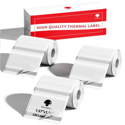 Phomemo Label and Upgrade Portable Label Maker M221 Barcode Label Printer Bluetooth Thermal Inkless Label Maker Support Phone&PC