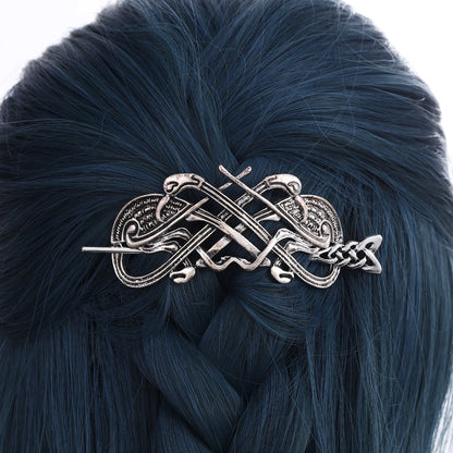 Viking Retro Celtic Knot Hairpin Hair Accessory for Women Fashionable and Versatile Norwegian Style Accessory, Party Accessory, Valentine's Day, Mother's Day, Birthday Gift