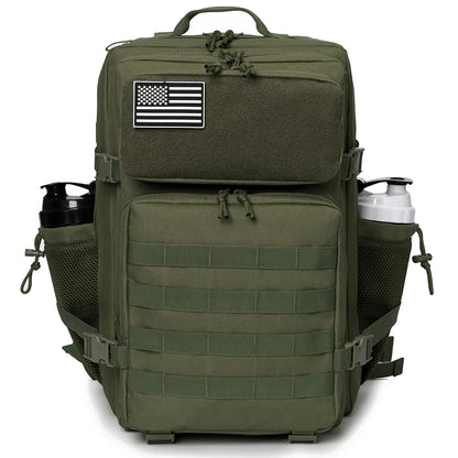 45L Tactical Backpack for Hiking, Camping & Travel | Men & Women | Bottle Holder | Origin Zero