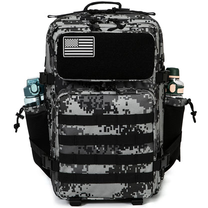 45L Tactical Backpack for Hiking, Camping & Travel | Men & Women | Bottle Holder | Origin Zero