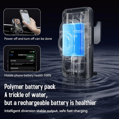 Wireless Phone Charger for Car 15W Fast Charging Air Vent Phone Holders