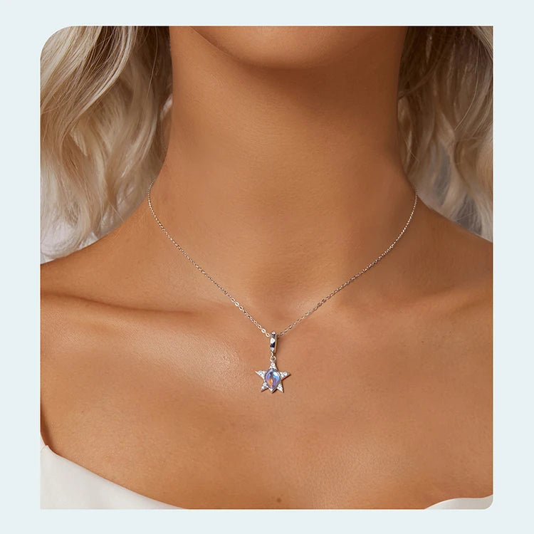 Sterling Silver Enamel Flying Dragon Star Pendant Heart Love Supermom Charm Fit DIY Bracelet Gift for Mother's Day