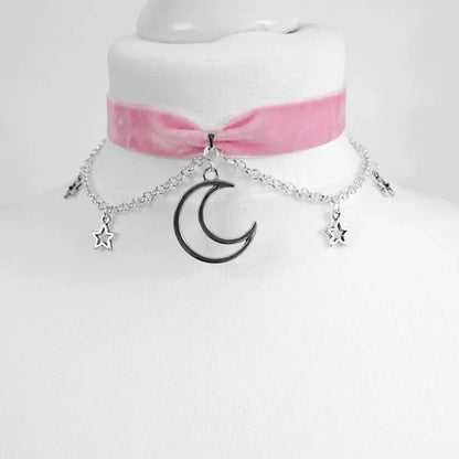 Limited Black Velvet Cross Bead Necklace for Women, Gothic Choker, Grunge, Gorgeous Jewelry, Punk Gift, Statement Goth, New