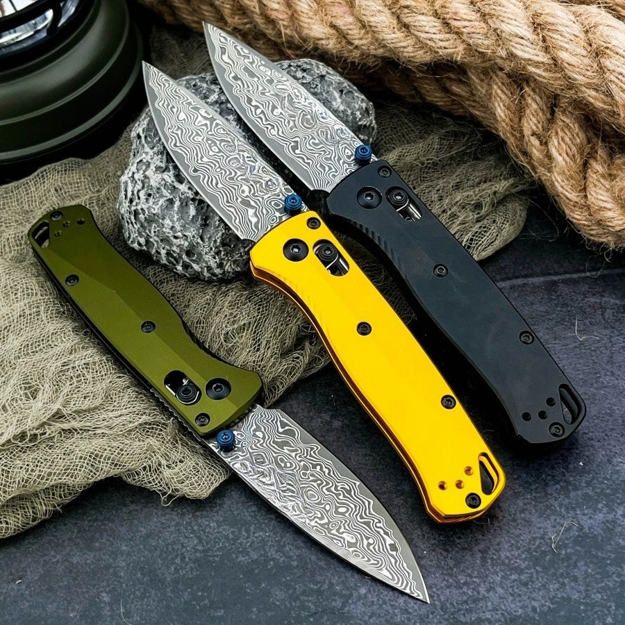 BM Bugout 533 Folding Knife | D2 Blade & Aluminum Handle | Origin Zero