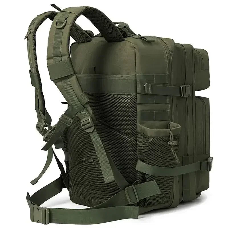 45L Tactical Backpack for Hiking, Camping & Travel | Men & Women | Bottle Holder | Origin Zero