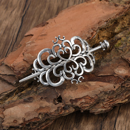 Scandinavian Viking Celtic Knot Love Hairpin Retro Irish Hair Stick Hairpin Women's Hair Accessories Party Accessories Valentine's Day Mother's Day Birthday Gift