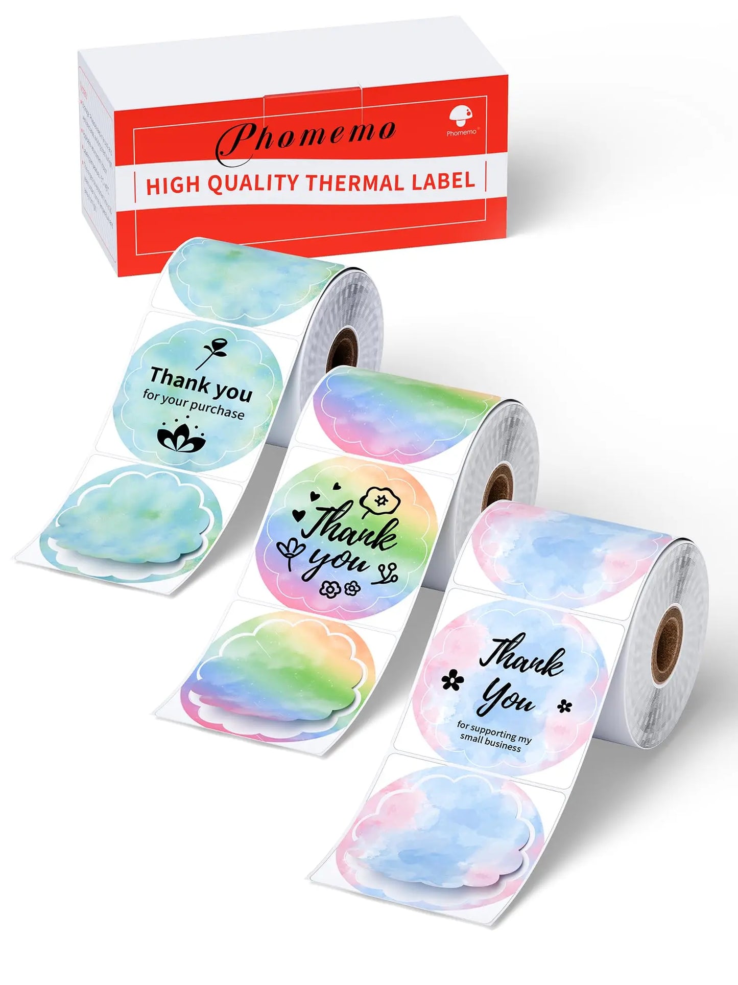 Phomemo Label and Upgrade Portable Label Maker M221 Barcode Label Printer Bluetooth Thermal Inkless Label Maker Support Phone&PC