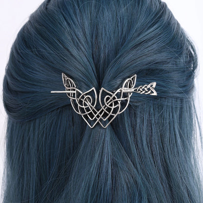 Retro Irish Celtic Knot Hairpin Hairpin Fashion Trend Personality Easiest for Match Hair Accessories Viking Norwegian Style Accessories Party Accessories Valentine's Day Mother's Day Birthday Gift