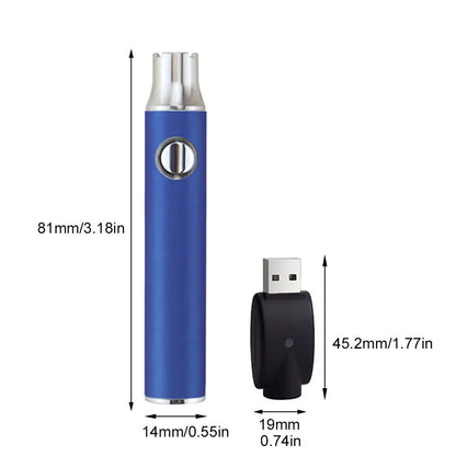 Portable USB Soldering Iron Pen – 510 Thread, 3-Gear Adjustable Temperature, 350/650/1100mAh Battery – Cordless Welding Tool for DIY & Electronics Repair