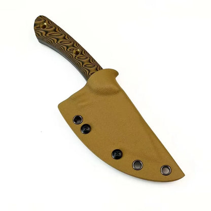 TOP Fixed Blade Knife High Hardness 8Cr13MoV Blade G10 Handle with Sheath Wilderness Hunting EDC Survival Holiday Gifts Tool
