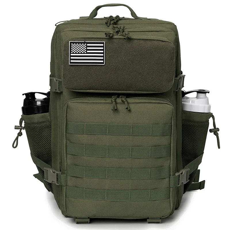 45L Tactical Backpack for Hiking, Camping & Travel | Men & Women | Bottle Holder | Origin Zero