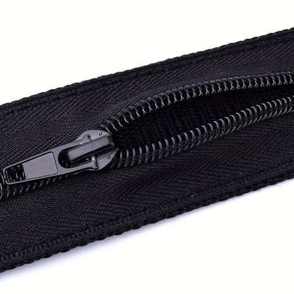 Travel Cash Anti Theft Belt Waist Bag Women Portable Hidden Money Strap Belt Wallet Waist Pack Men Secret Hiding Belt 120cm