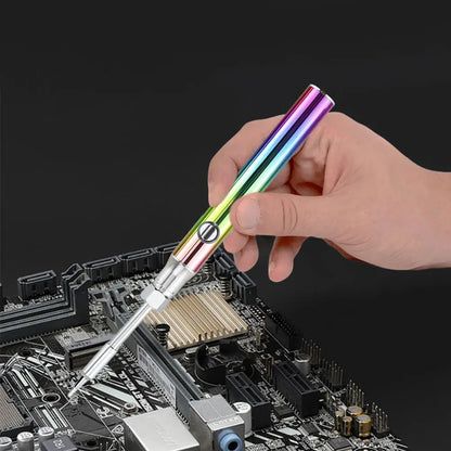 Portable USB Soldering Iron Pen – 510 Thread, 3-Gear Adjustable Temperature, 350/650/1100mAh Battery – Cordless Welding Tool for DIY & Electronics Repair