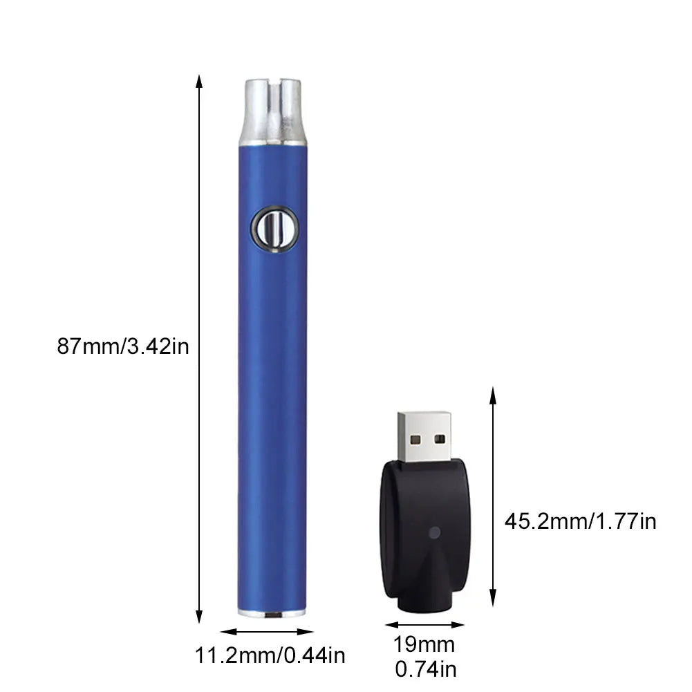 Portable USB Soldering Iron Pen – 510 Thread, 3-Gear Adjustable Temperature, 350/650/1100mAh Battery – Cordless Welding Tool for DIY & Electronics Repair