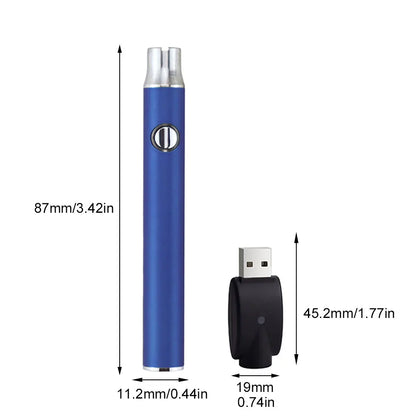 Portable USB Soldering Iron Pen – 510 Thread, 3-Gear Adjustable Temperature, 350/650/1100mAh Battery – Cordless Welding Tool for DIY & Electronics Repair