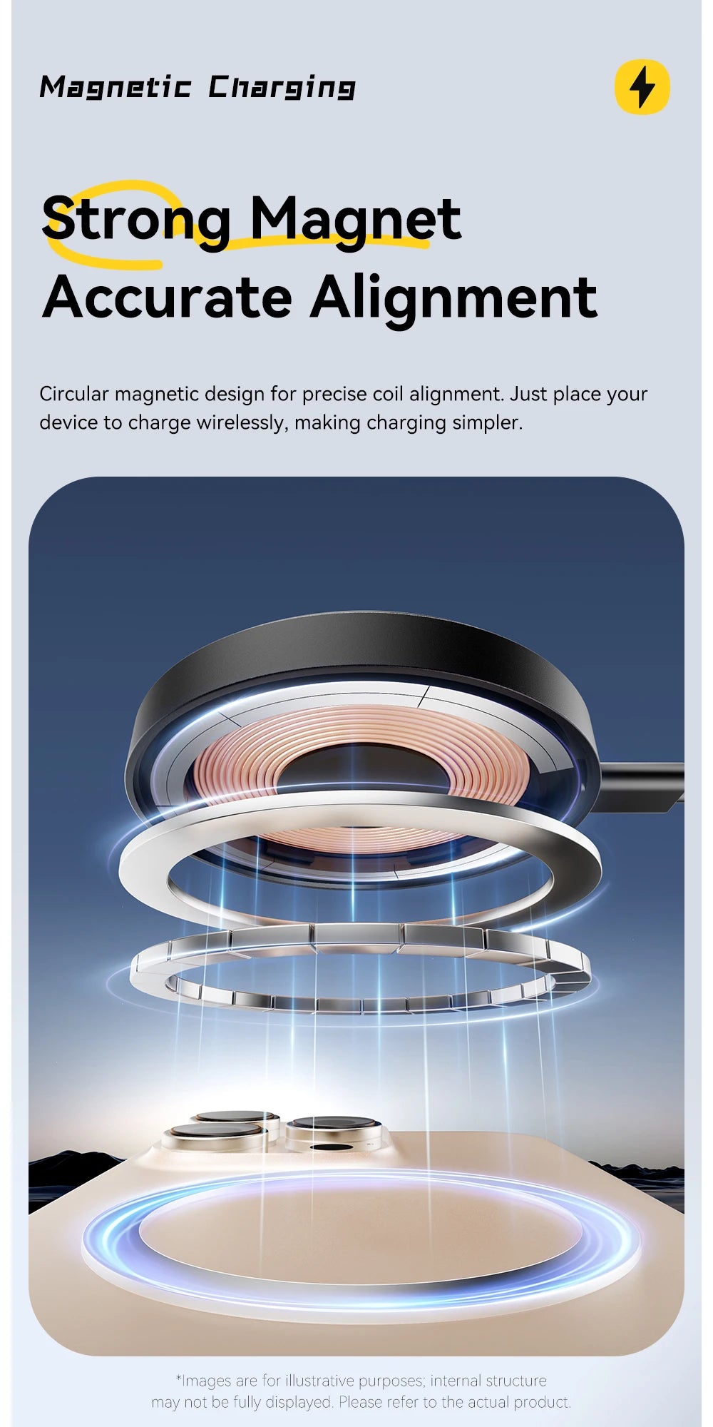 Essager 15W Magnetic Wireless Charger & Stand | MagSafe iPhone 16-12 | Origin Zero