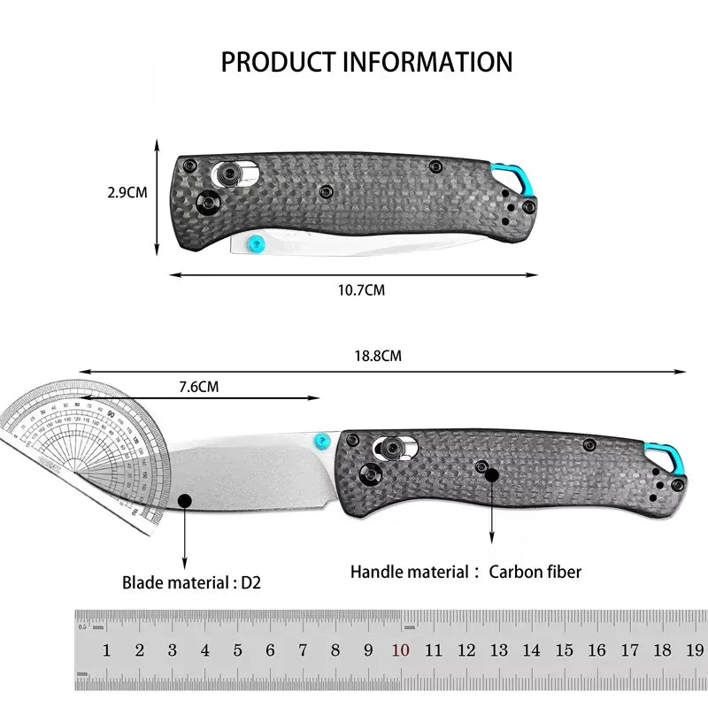 BM 535 Bugout Folding Knife | Damascus & S90V Blade | Origin Zero