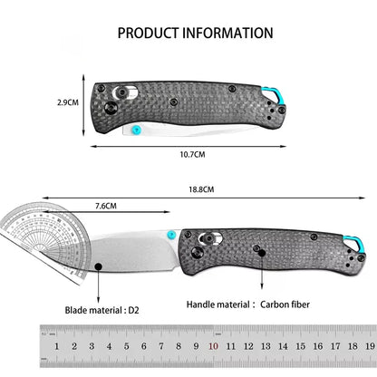 BM 535 Bugout Folding Knife | Damascus & S90V Blade | Origin Zero