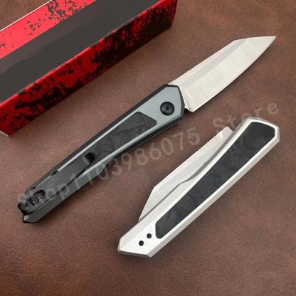 D2 Blade Pocket Knife | Carbon Fiber & T6 Aluminum Handle | Origin Zero